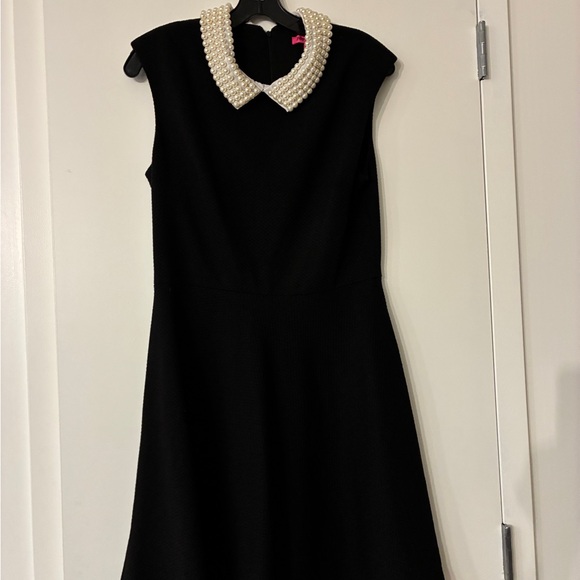 Betsey Johnson Dress with Pearl Collar - Picture 1 of 3